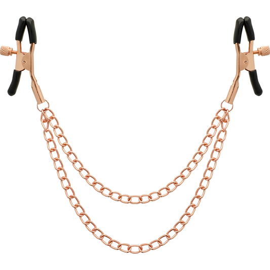 COQUETTE - CHIC DESIRE FANTASY PINZAS METALICAS PEZONES CON CADENA