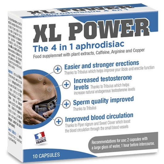 LABOPHYTO - XL POWER POTENCIADOR ERECCION Y AFRODISIACO 10 CAP