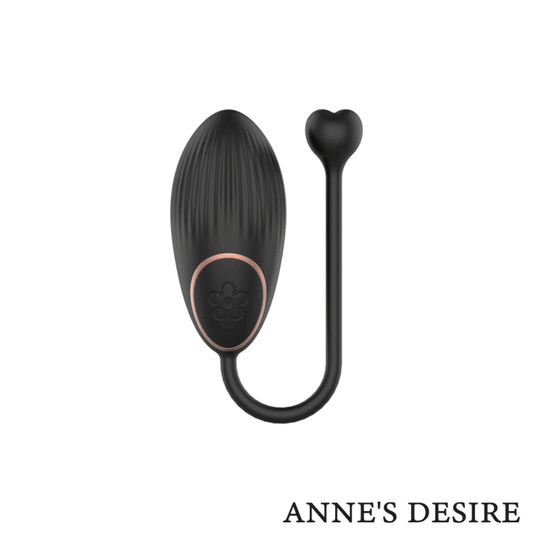 ANNES DESIRE - HUEVO CONTROL REMOTO TECNOLOGÍA WATCHME NEGRO