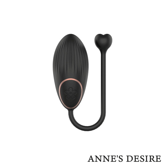 ANNES DESIRE - HUEVO CONTROL REMOTO TECNOLOGÍA WATCHME NEGRO/GOLD