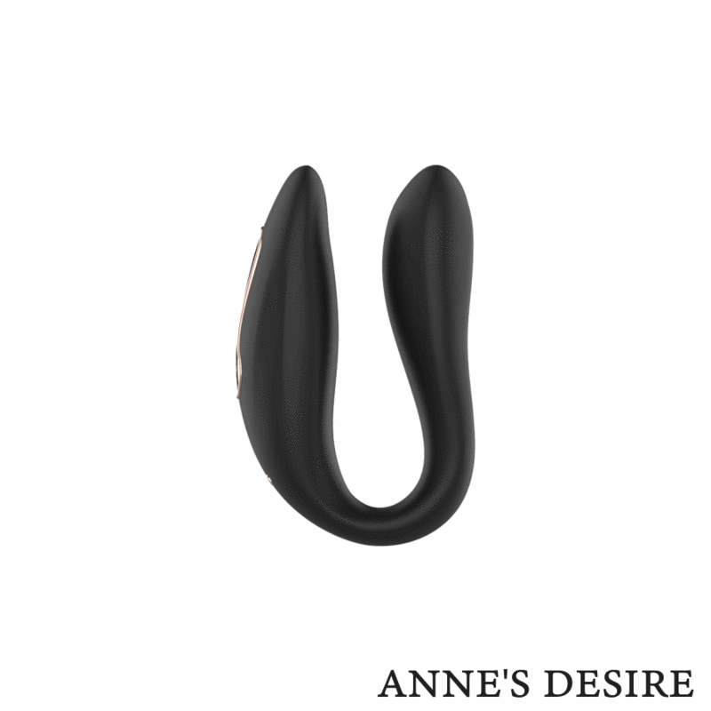 ANNES DESIRE - DUAL PLEASURE TECNOLOGÍA WATCHME NEGRO/GOLD