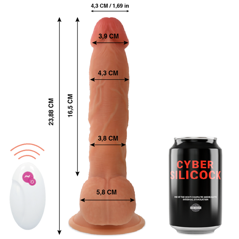 CYBER SILICOCK - REALISTICO CONTROL REMOTO MASTER BEN