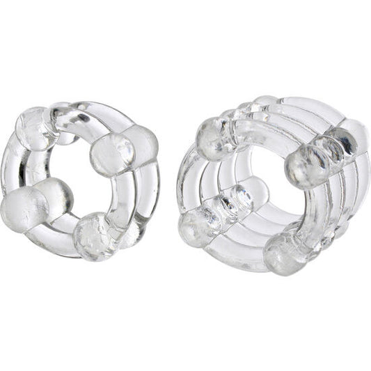 CALIFORNIA EXOTICS - COLT ENHANCER RINGS ANILLOS PARA EL PENE TRANSPARENTES